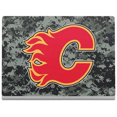 NHL Calgary Flames Camo Surface Book 2 13.5in Skin